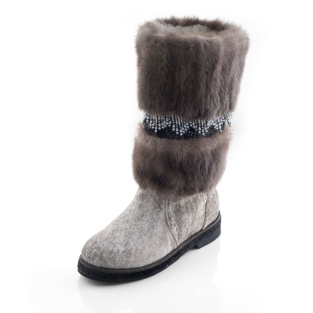 Унты женские из камуса лошади "Норка"